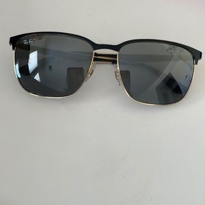 Black and Gold RAY-BAN sunglasses